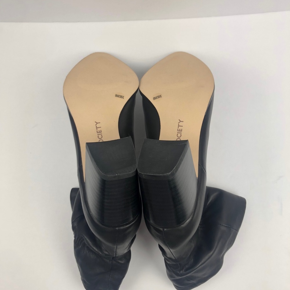 Sole Society Women's WMNS Black Booties Shoes Shoe - Picture 5 of 6